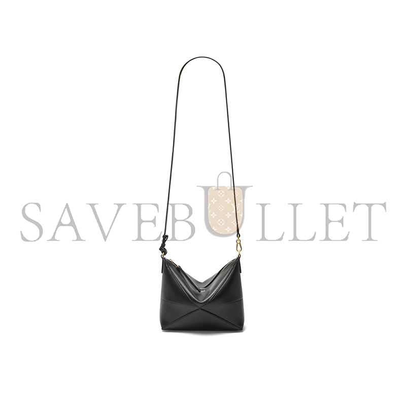 L0ew* puzzle fold leather shoulder bag (23*15*6cm)